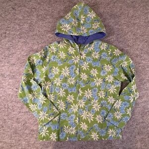 Vintage Floral Linen Lightweight Jacket Womens ELCC Small Spring transition